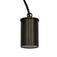Sollos Hanging Light-Antique Brass-10W Equiv-MR16 LED-2700K