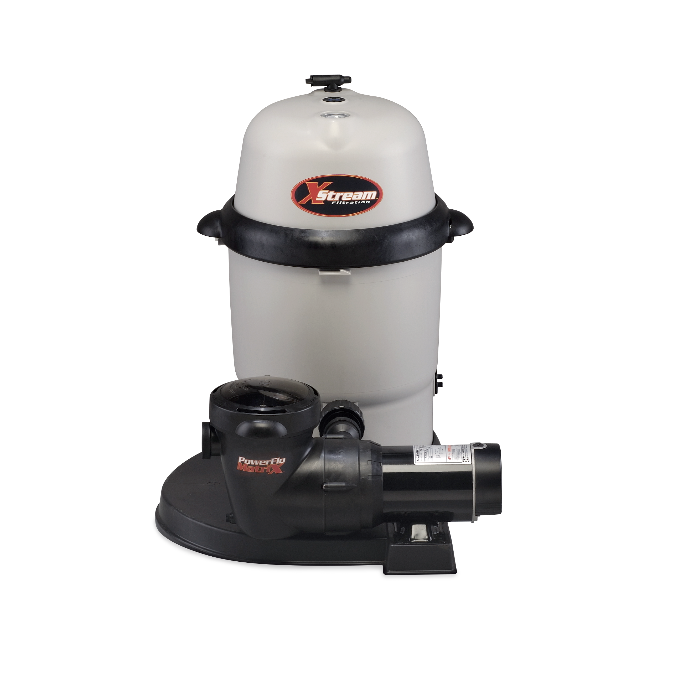 XStream 100 Cartridge Filter System w/ 1-HP PowerFlo Matrix Pump (incl Twist-Lock Cord)