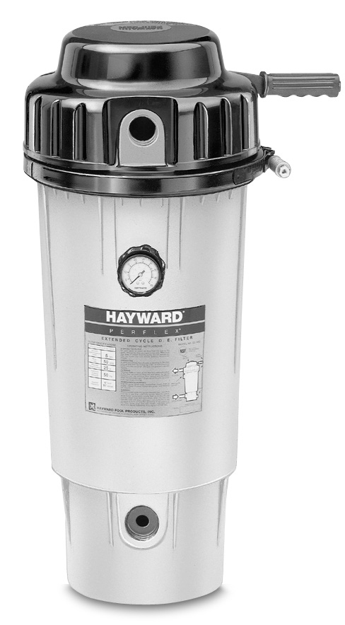 Perflex Extended-Cycle DE Filter 25 Sq.Ft. (with Clamp)