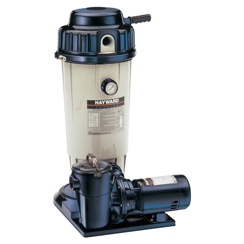 Perflex EC50 D.E. Filter System w/ 1.5HP PowerFlo LX Pump (incl Twist-Lock Cord)