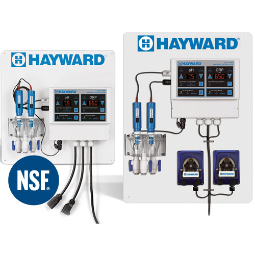 Controlador de química del agua de pH/ORP HCC 2000 con sensor de ORP de oro