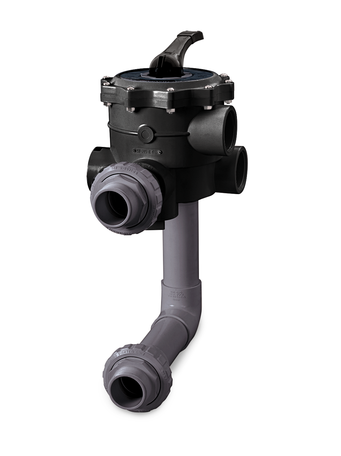 Assemblage vanne - filtre à montage latéral 