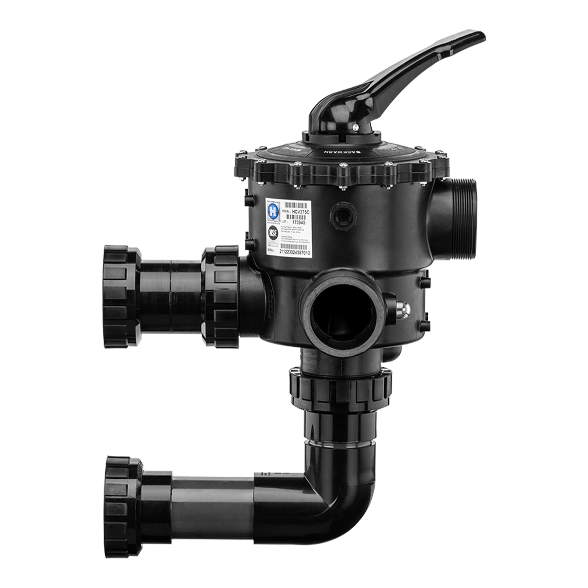 Commercial 3” Multiport Valve Kit - Side Mount (Open Line)