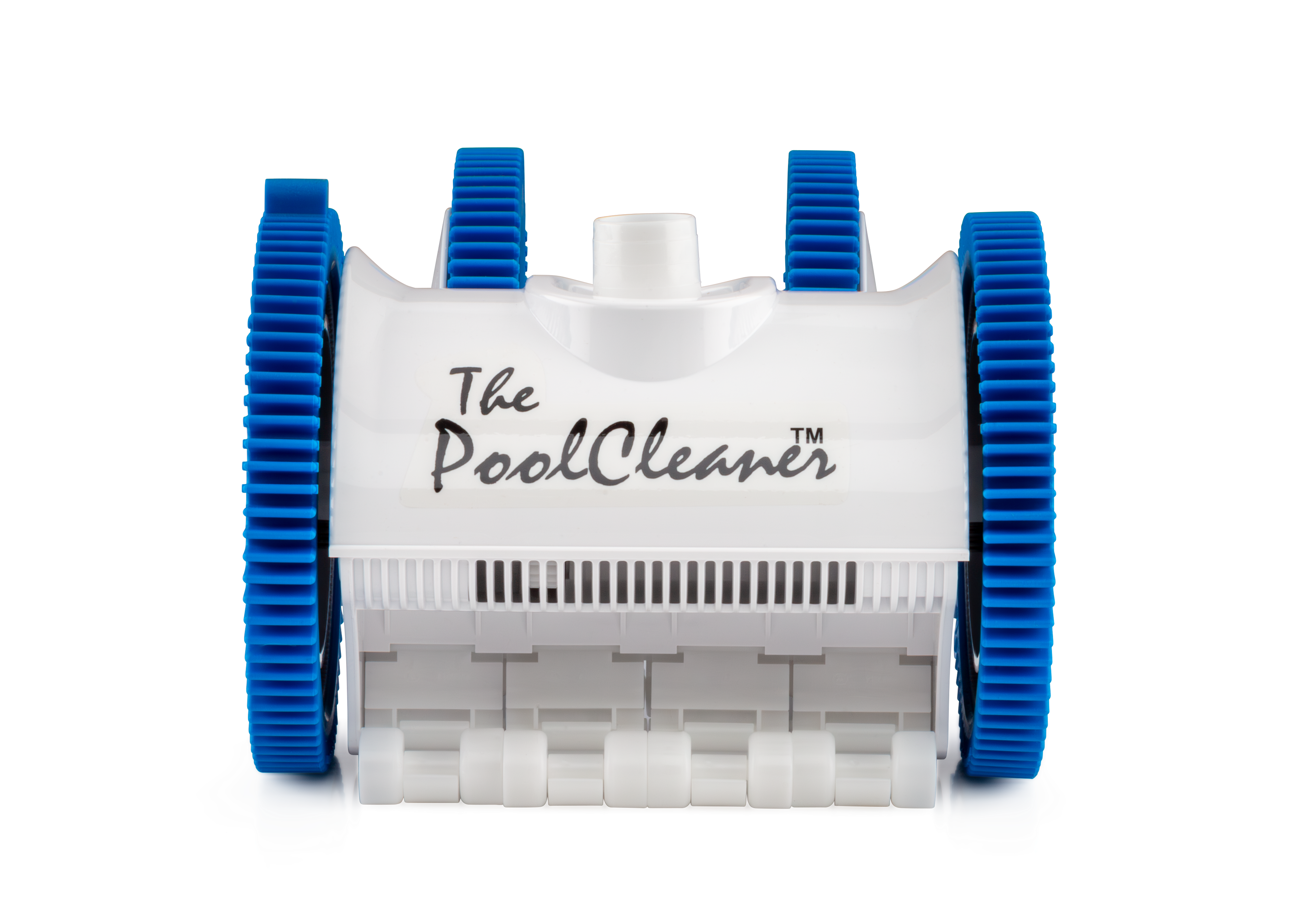 The PoolCleaner 4-Wheel Suction Cleaner, White