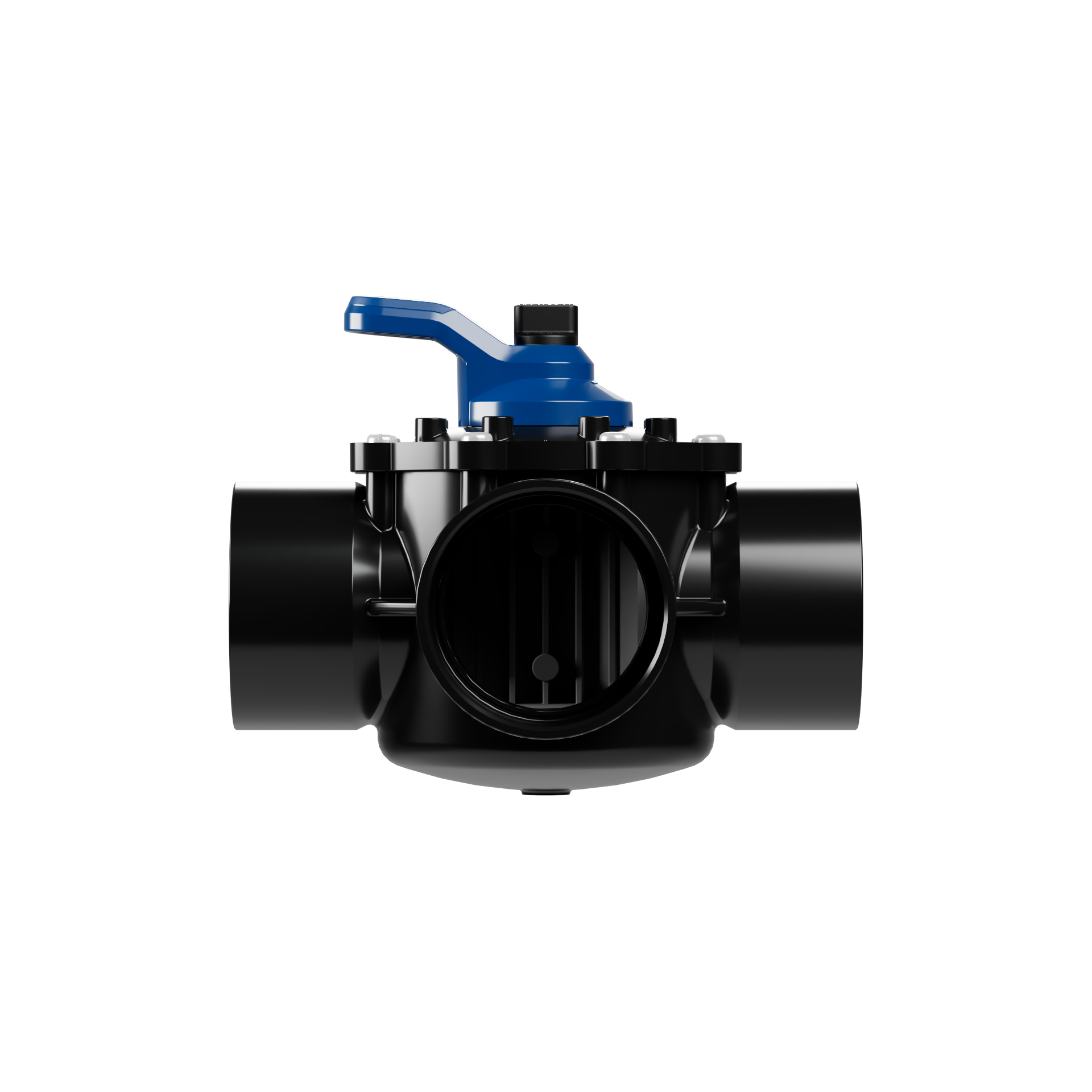 Three Port 3" CPVC Diverter Valve (Open Line)