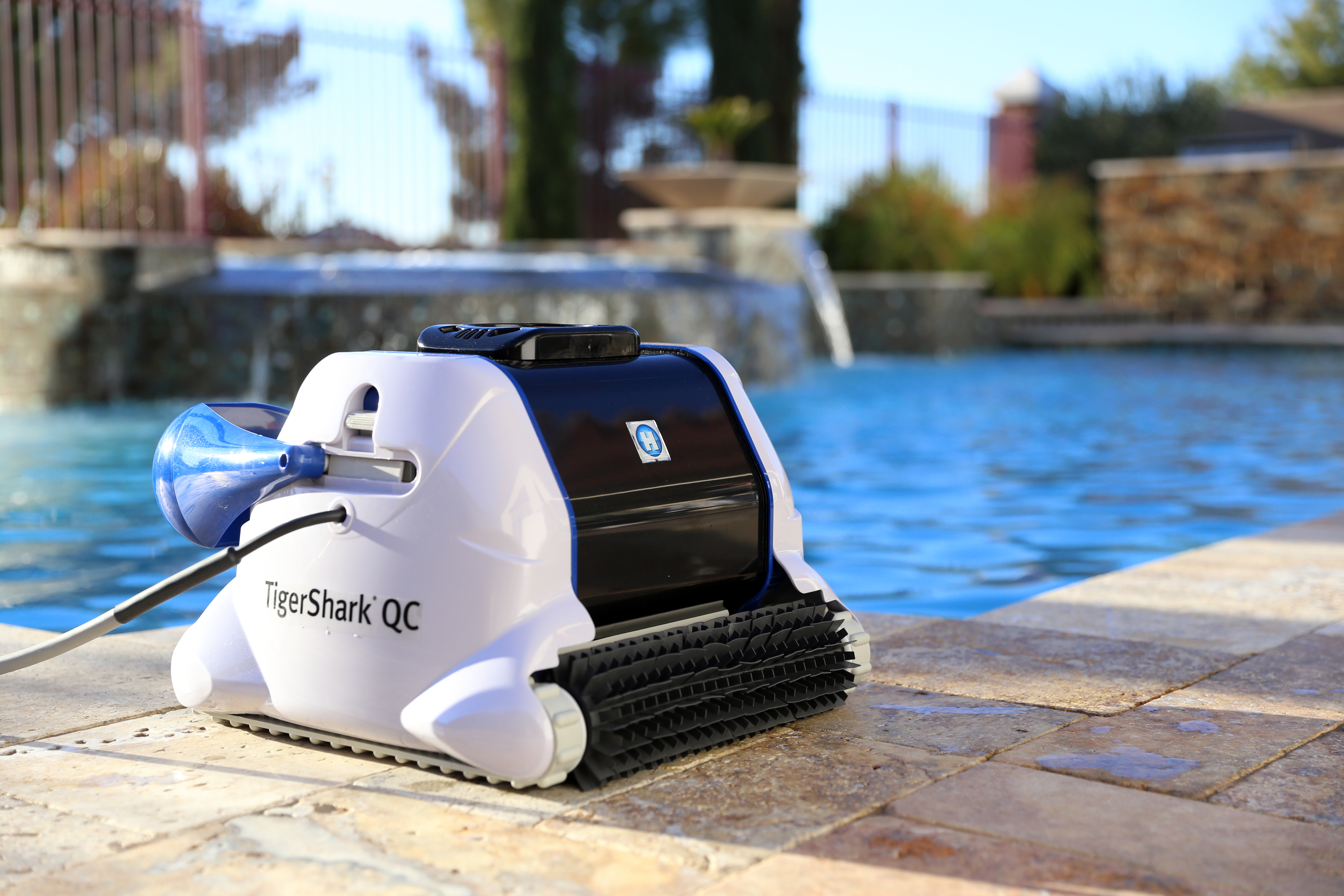 TigerShark QC Robotic Pool Cleaner with Quick Clean Option