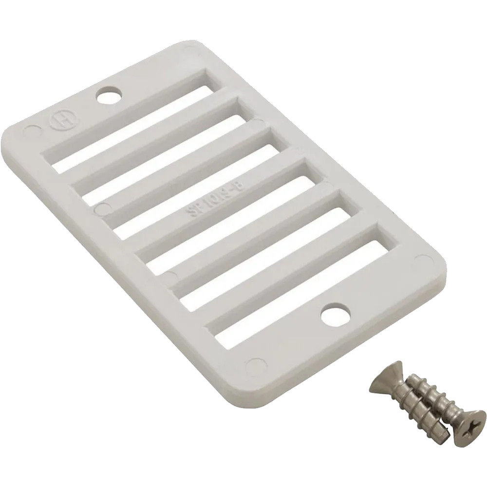 Rectangular Grate, with screws