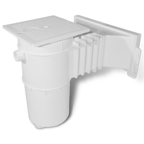 Auto-Skim Wide Track Square Skimmer - 1 1⁄2" FIP - 9.25" Throat (incl Outside Mount) (Open Line)
