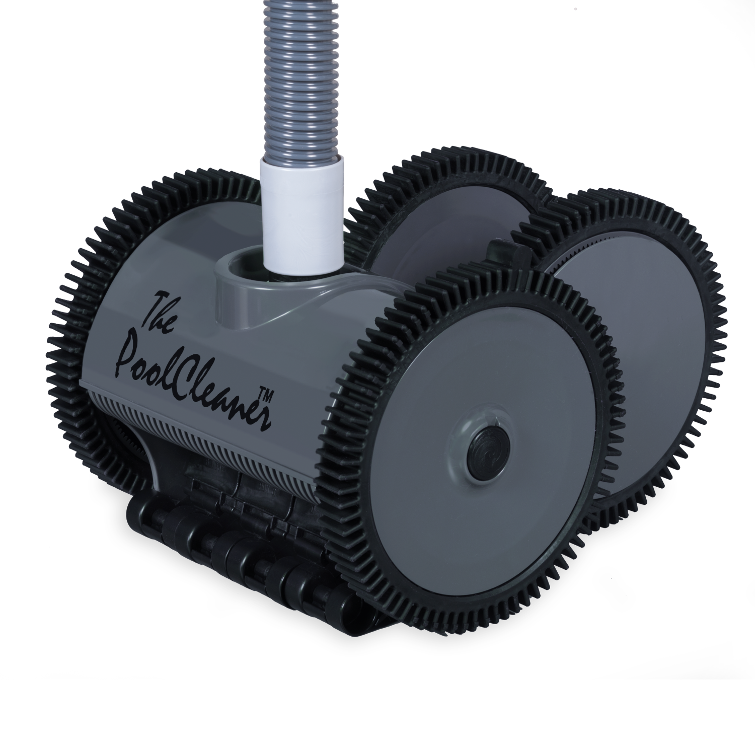 The PoolCleaner 4-Wheel Suction Cleaner, Limited Edition Gray (Open Line)