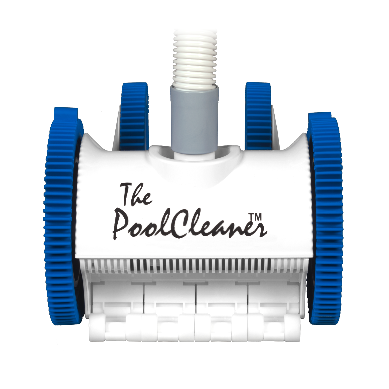 The PoolCleaner 4-Wheel Suction Cleaner, White (Open Line)