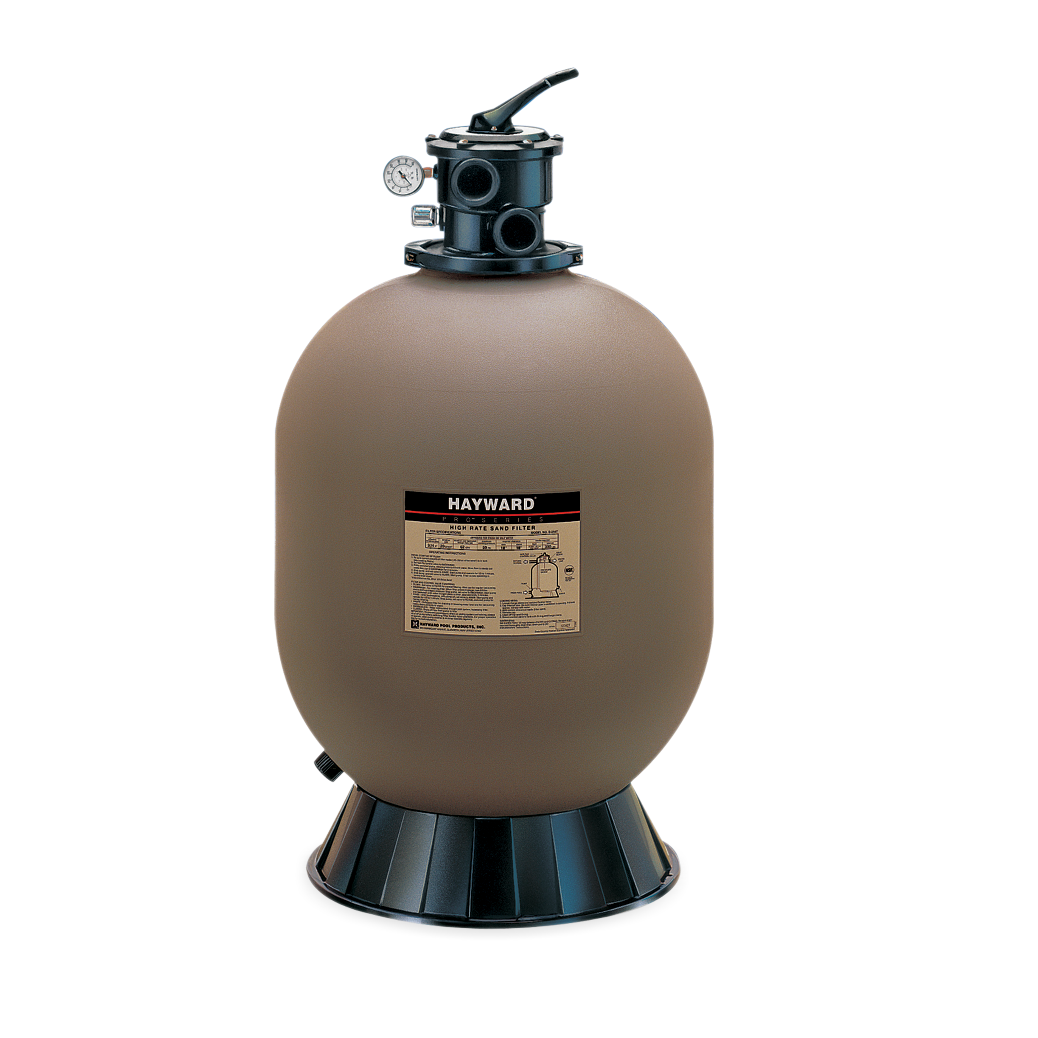 ProSeries 24" Sand Filter - Top Mount (2" VariFlo Valve Included) (Open Line)
