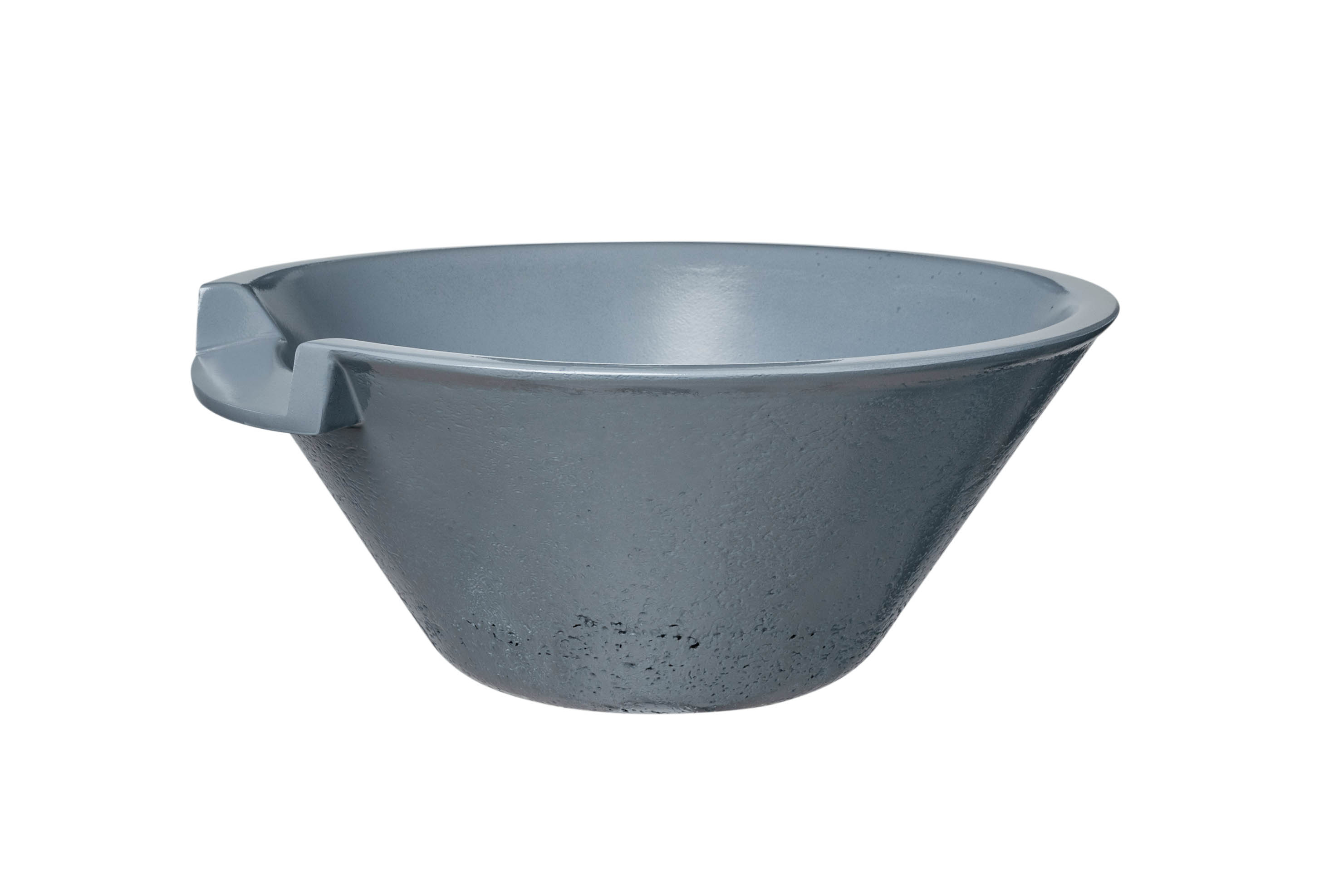 LED Water Bowls Resin - Round Gray
