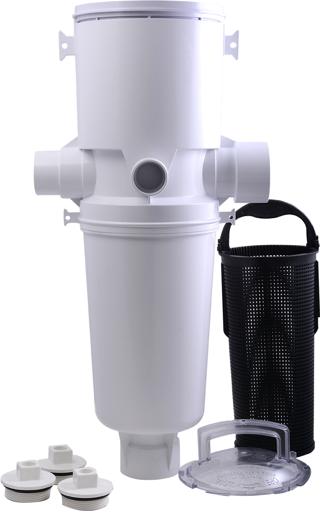 DDC2 - Deck Side Debris Canister - Complete - White (Open Line)