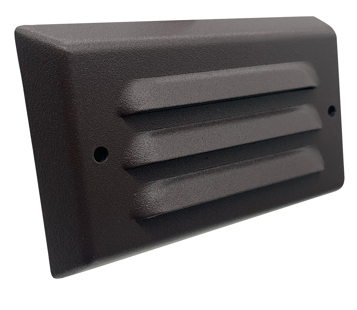 Sollos Surface Mount Step Light 5"-Textured Bronze-Integrated LED-2700K (Open Line)