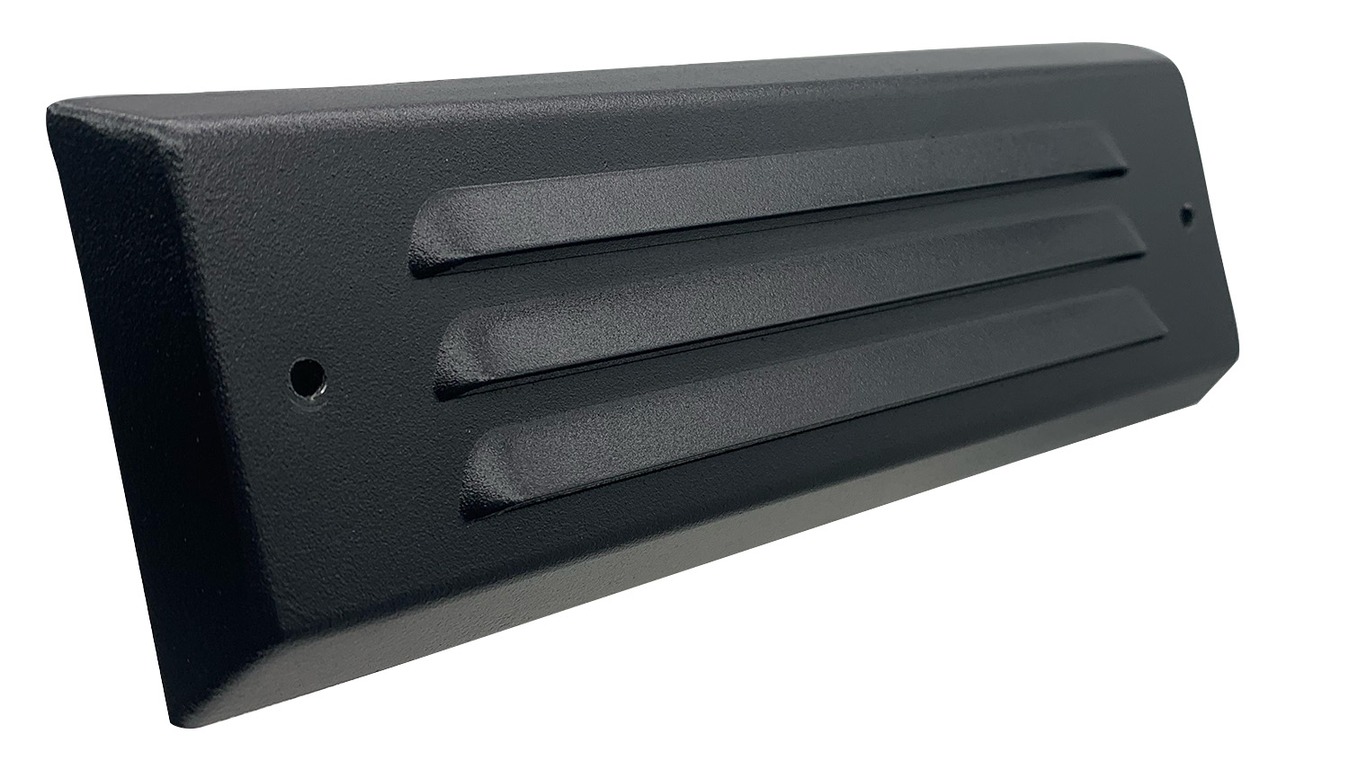 Sollos Surface Mount Step Light 9"-Textured Black-Integrated LED-2700K (Open Line)