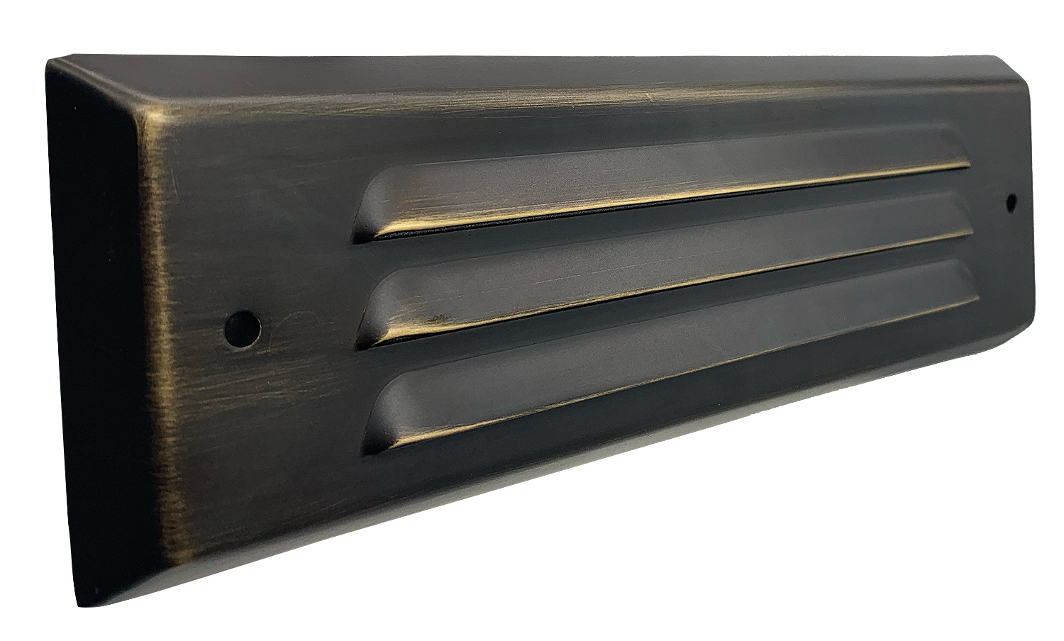 Sollos Surface Mount Step Light 9"-Antique Brass-Integrated LED-2700K (Open Line)