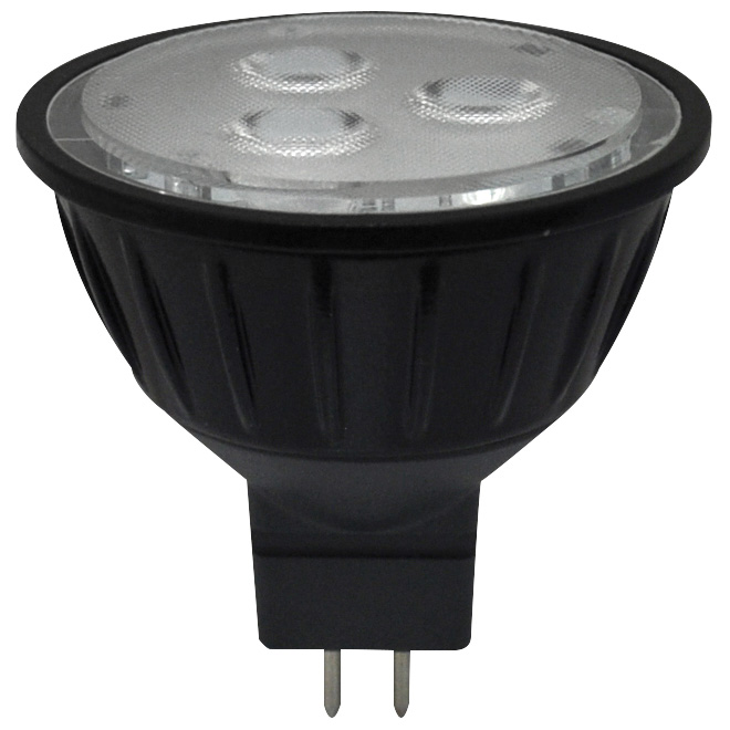Sollos Flood 2700K LED MR Black Series Lamp MR16/FL4/827/4W (Open Line)