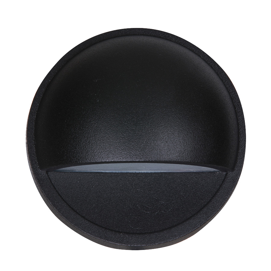 Sollos Deck Post Light-Textured Black-Fixture Only (Open Line)