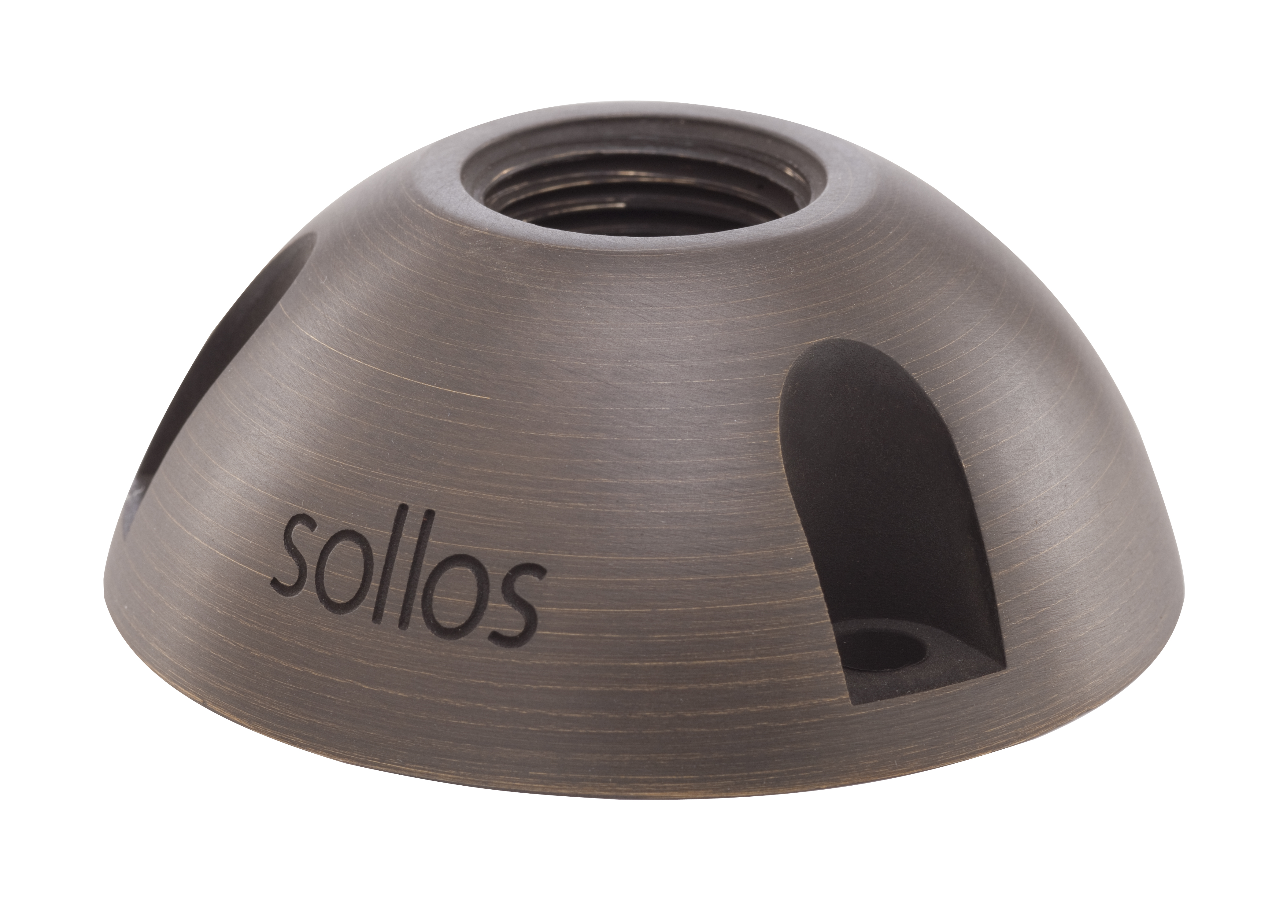 Sollos Surface Mounting Plate - Antique Brass (Open Line)