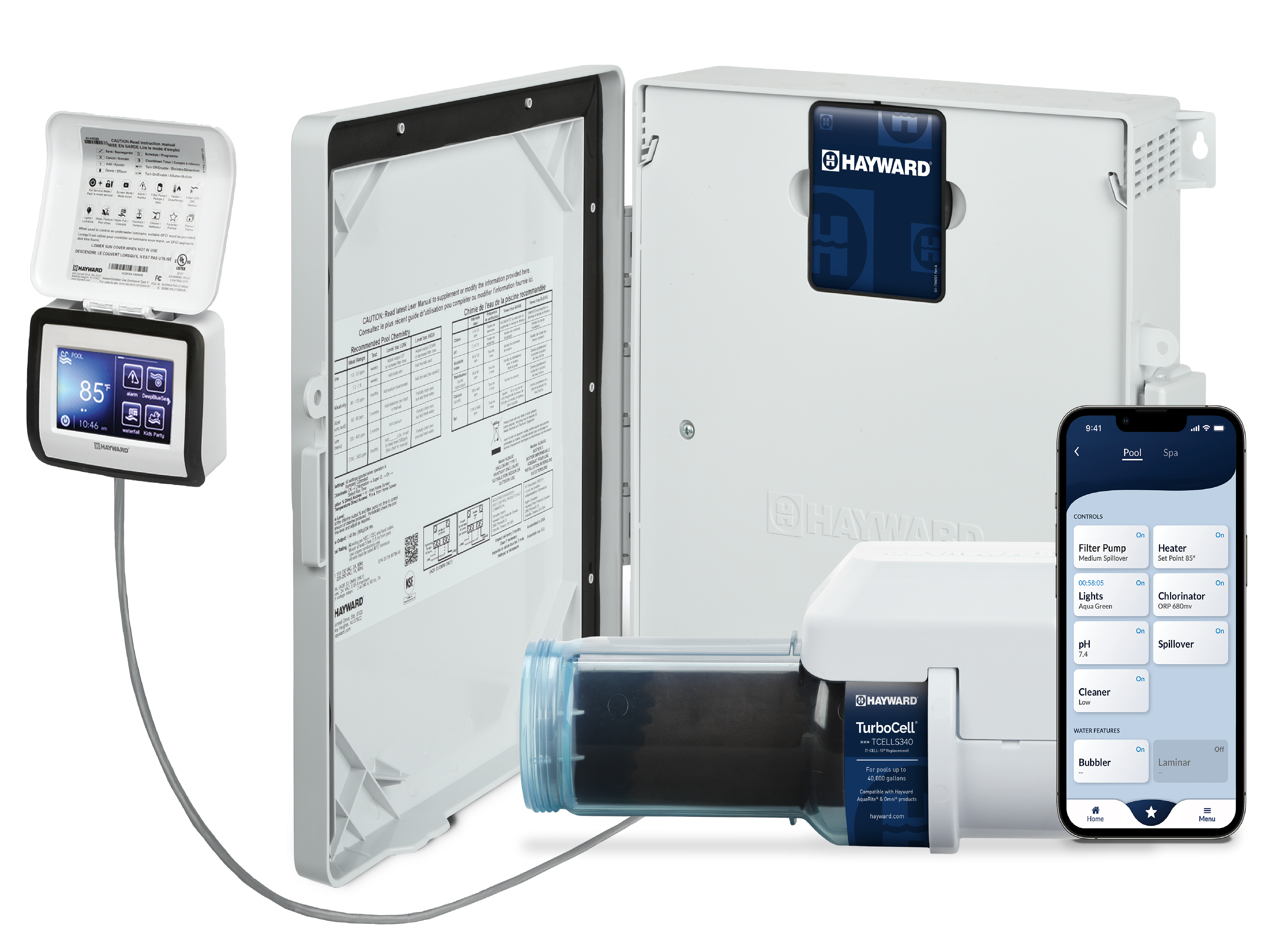 AquaRite S3 Omni Salt System w/ 40,000 gallon Clear TurboCell