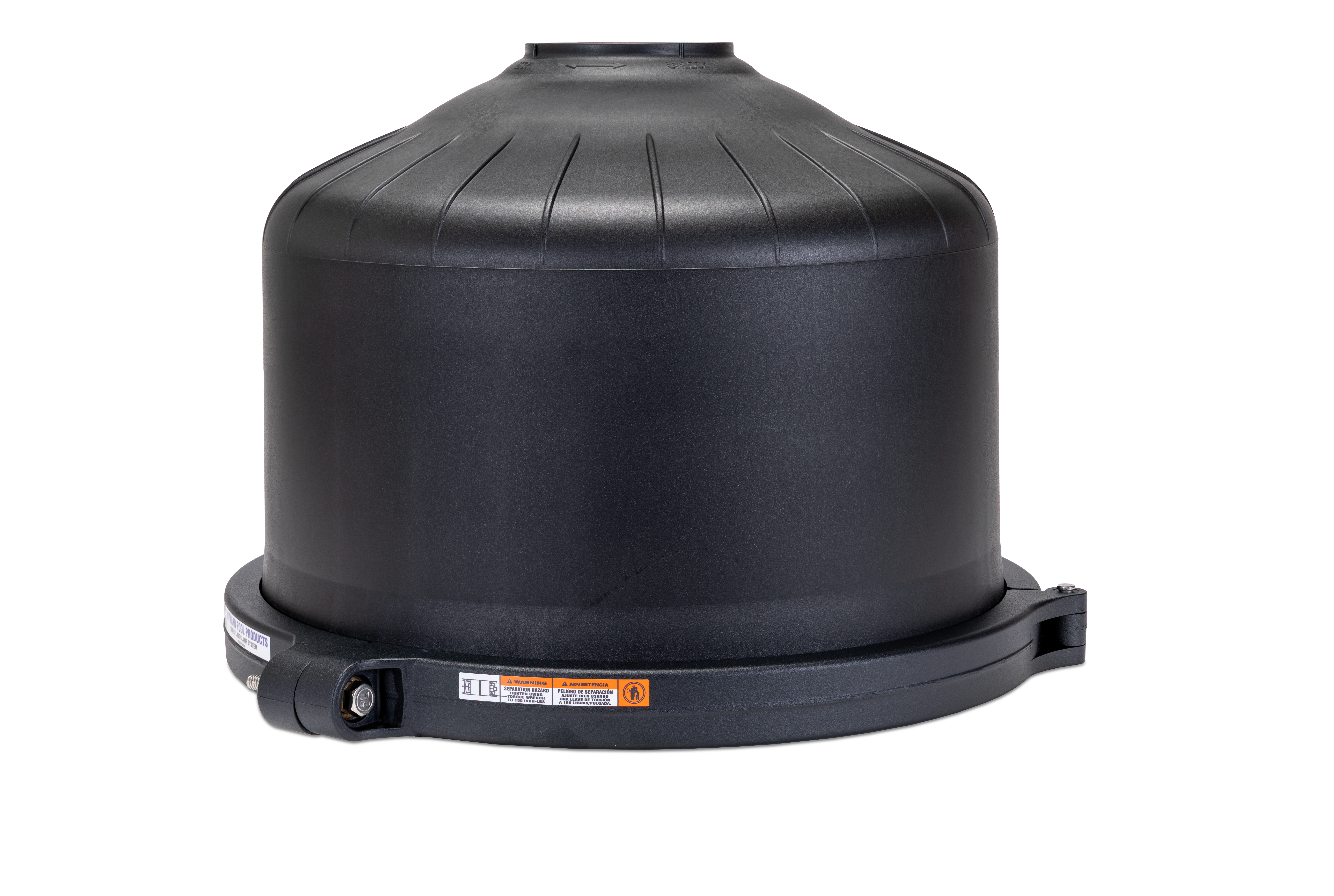 DEX4820BTC FILTER HEAD W/CLAMP SYSTEM (Open Line)