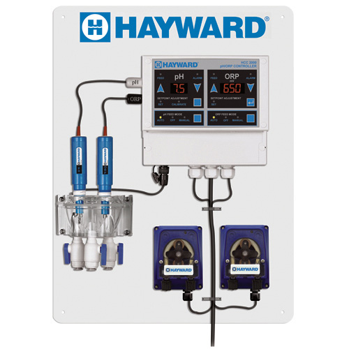 HCC 2000 pH/ORP Complete Package with Pre-mounted Chemical Feed Pumps