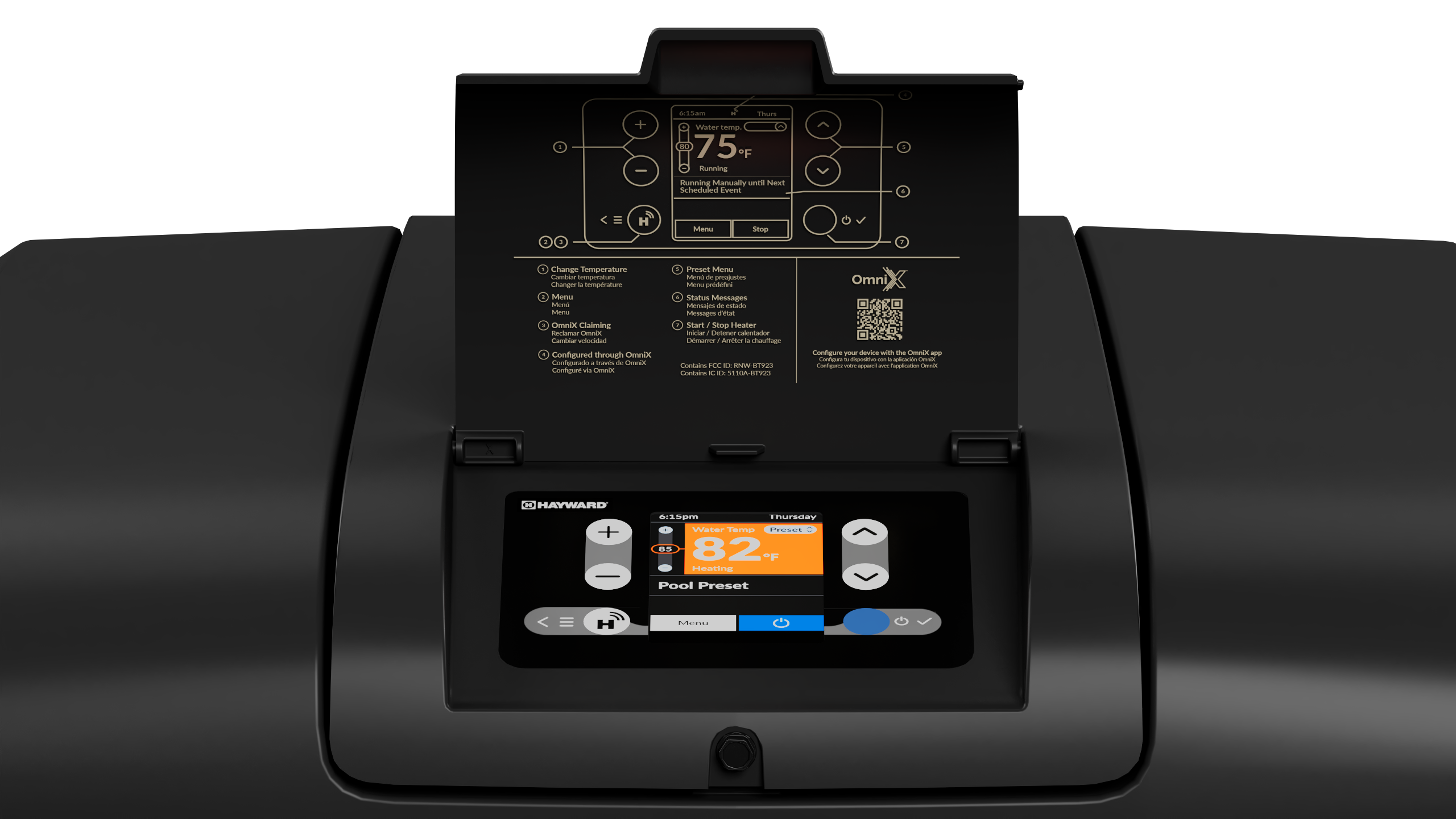 Universal HC Series 275K Dual Fuel Heater with OmniX