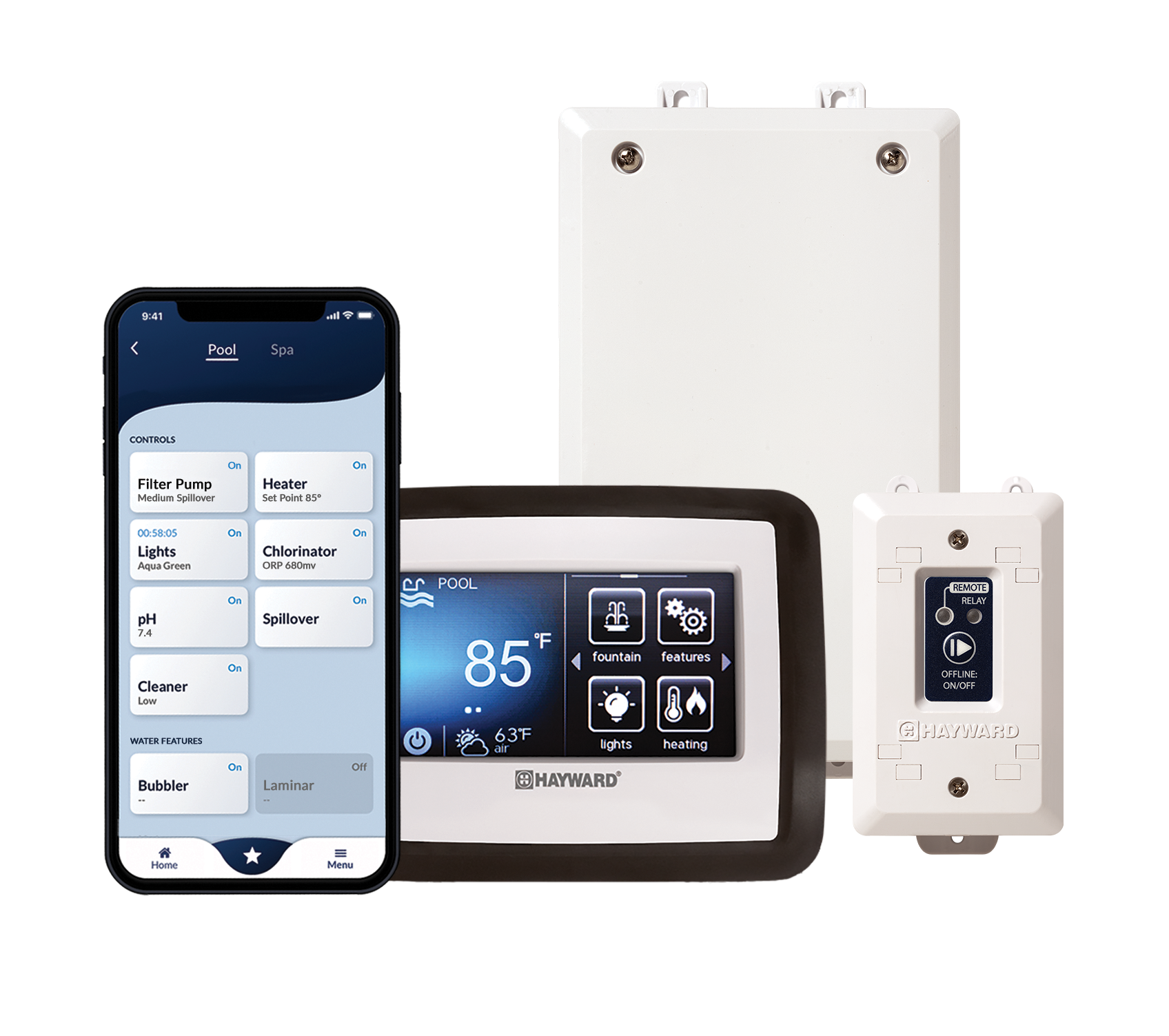 Contrôleur intelligent pour piscine et spa OmniHub