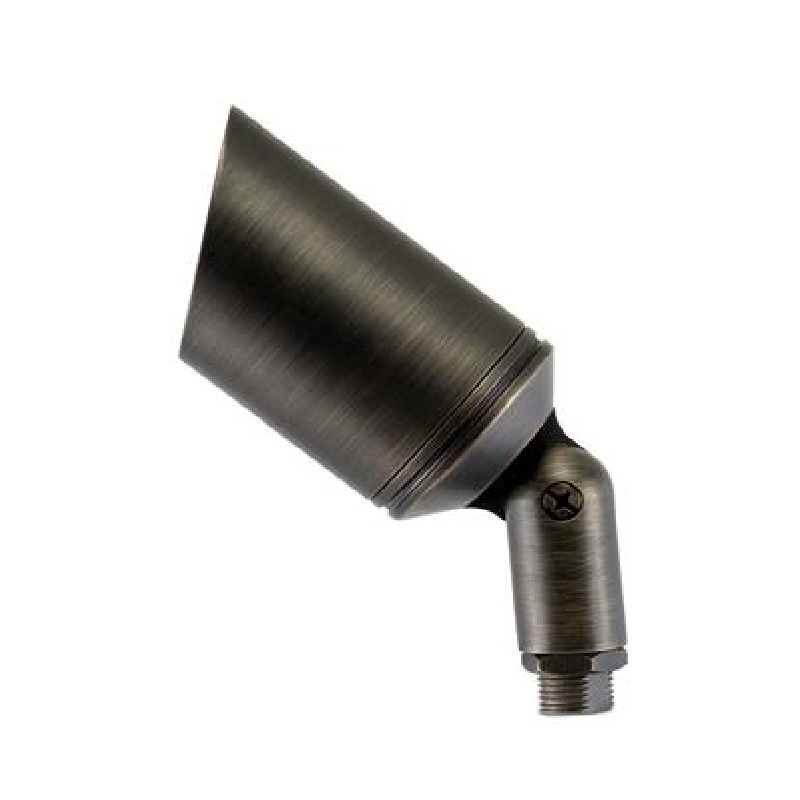 ColorLogic Bullet Light-RGBW-Antique Brass-Integrated LED