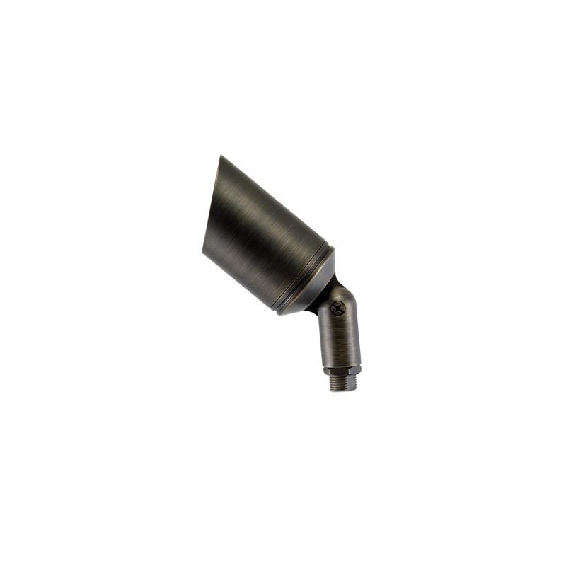 ColorLogic Bullet Light-RGBW-Antique Brass-Integrated LED