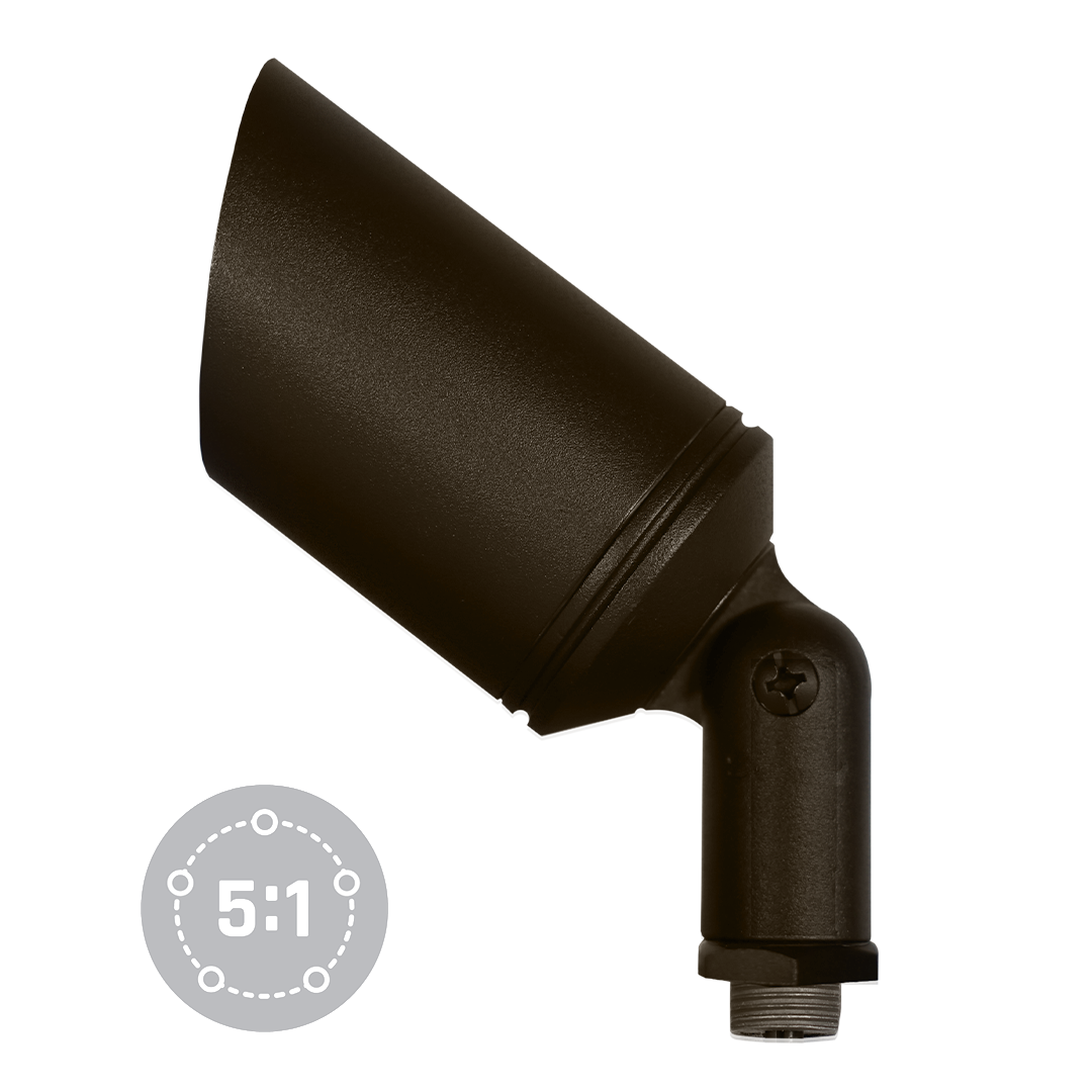 ColorLogic Bullet Light-RGBW-Bronze/Brown-Integrated LED (Open Line)