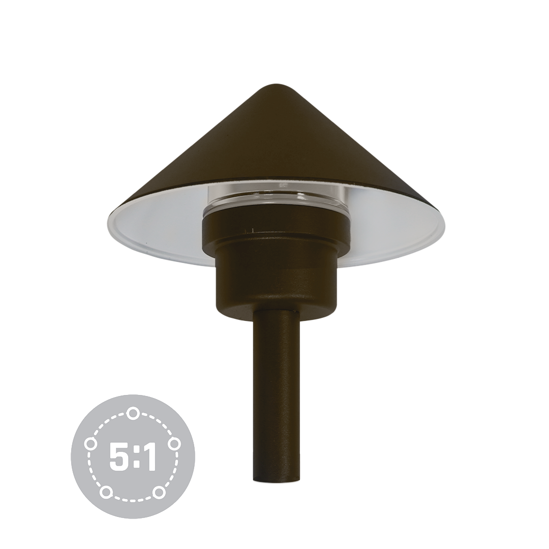 ColorLogic Path Light-RGBW-Bronze/Brown-Integrated LED (Open Line)