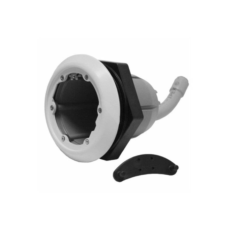Petite niche vinyle/fibre de verre gris foncé