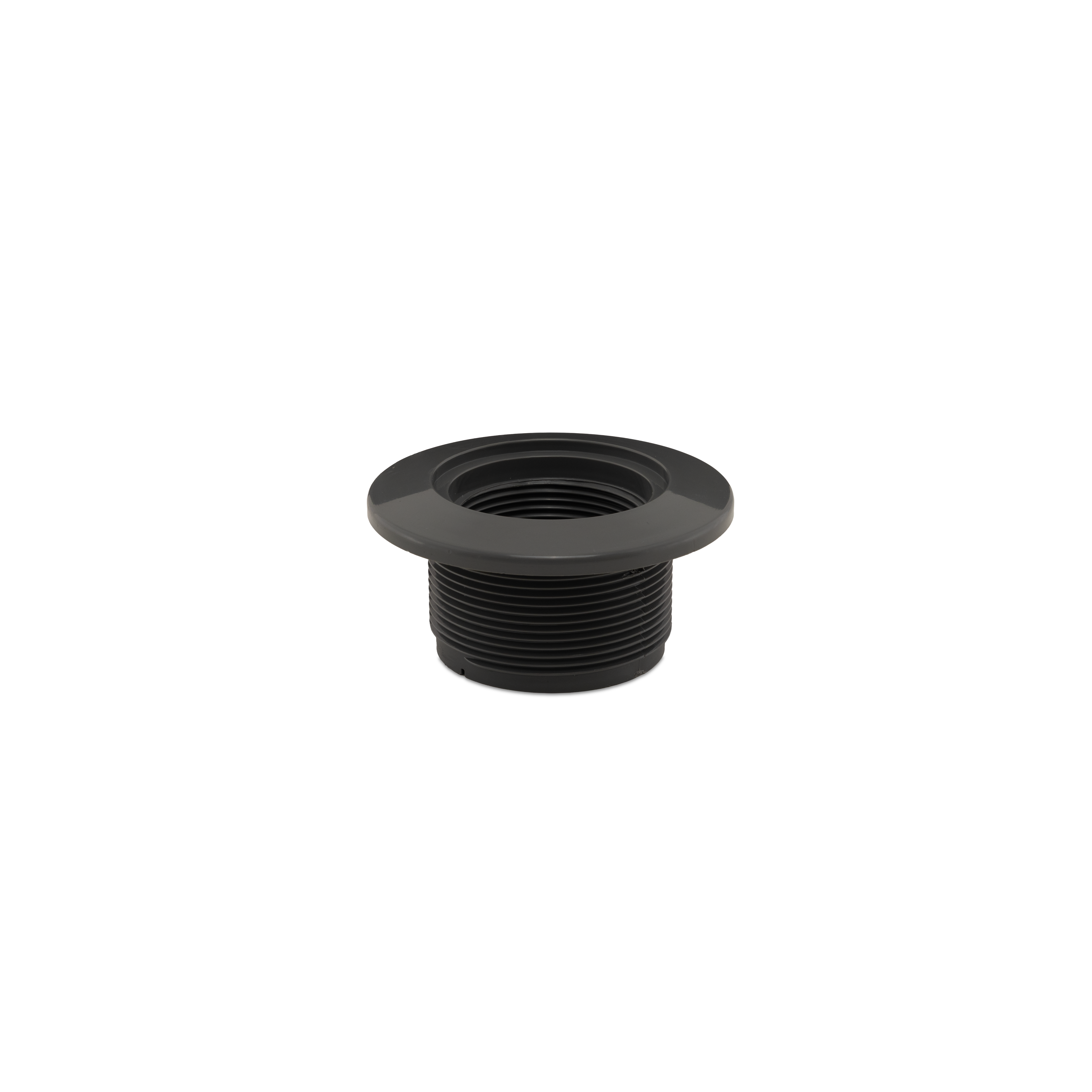 Threaded Return Fitting for Concrete - 1 1⁄2" FIP - Dark Gray (Open Line)
