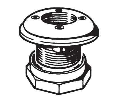 Threaded Return Fitting for Vinyl - 1 1⁄2" FIP (Open Line)