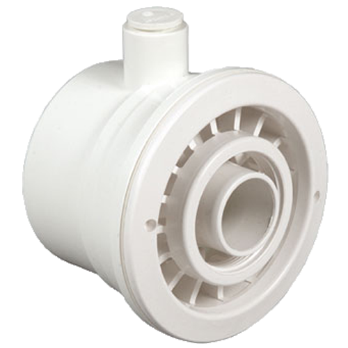 1.5" Socket Turbo-Boost Spa Jet Fitting — White (Open Line)