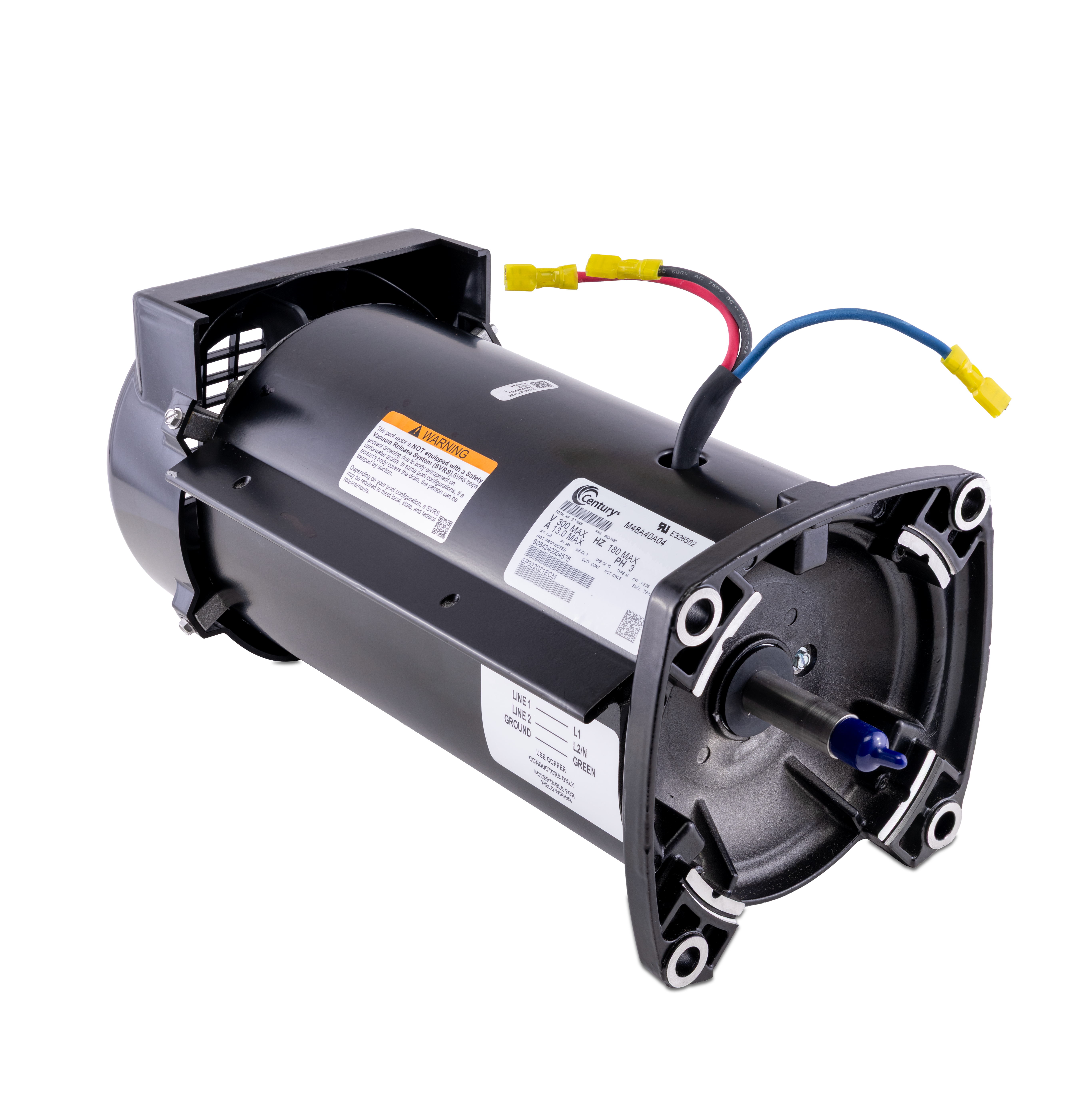 MOTOR-2.7 HP VAR SPD, SQ FLG, PERM MAG (Open Line)