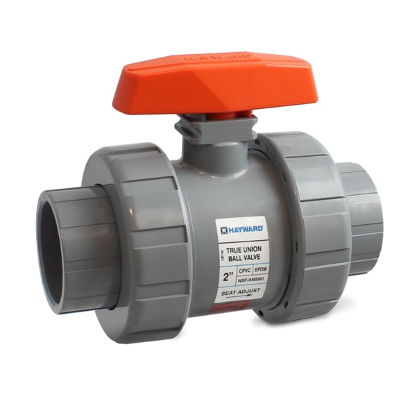 True Union PVC Ball Valve - TB Series - 6" Flanged (Open Line)