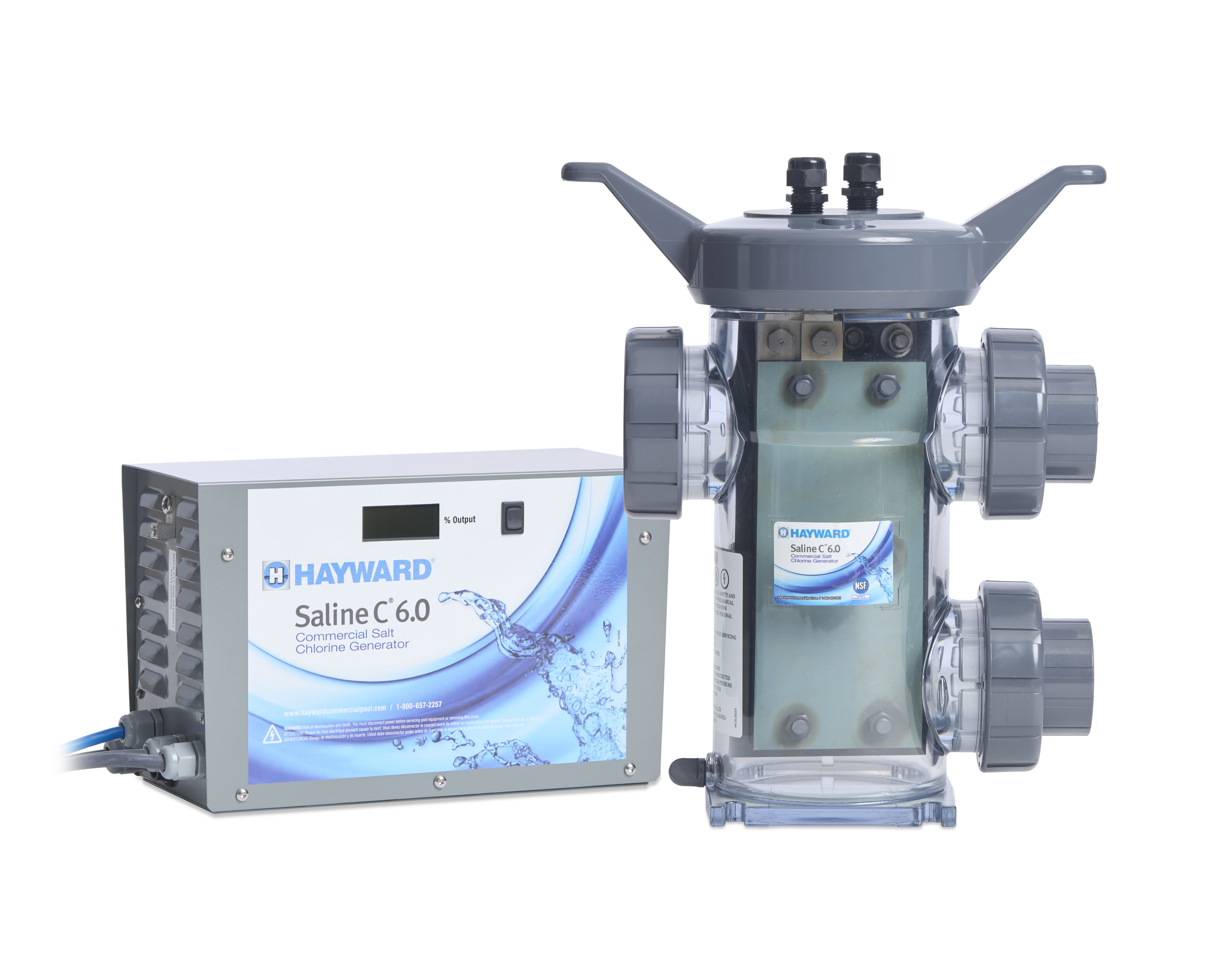 Saline C 6.0 Commercial Salt Chlorine Generator (Open Line)