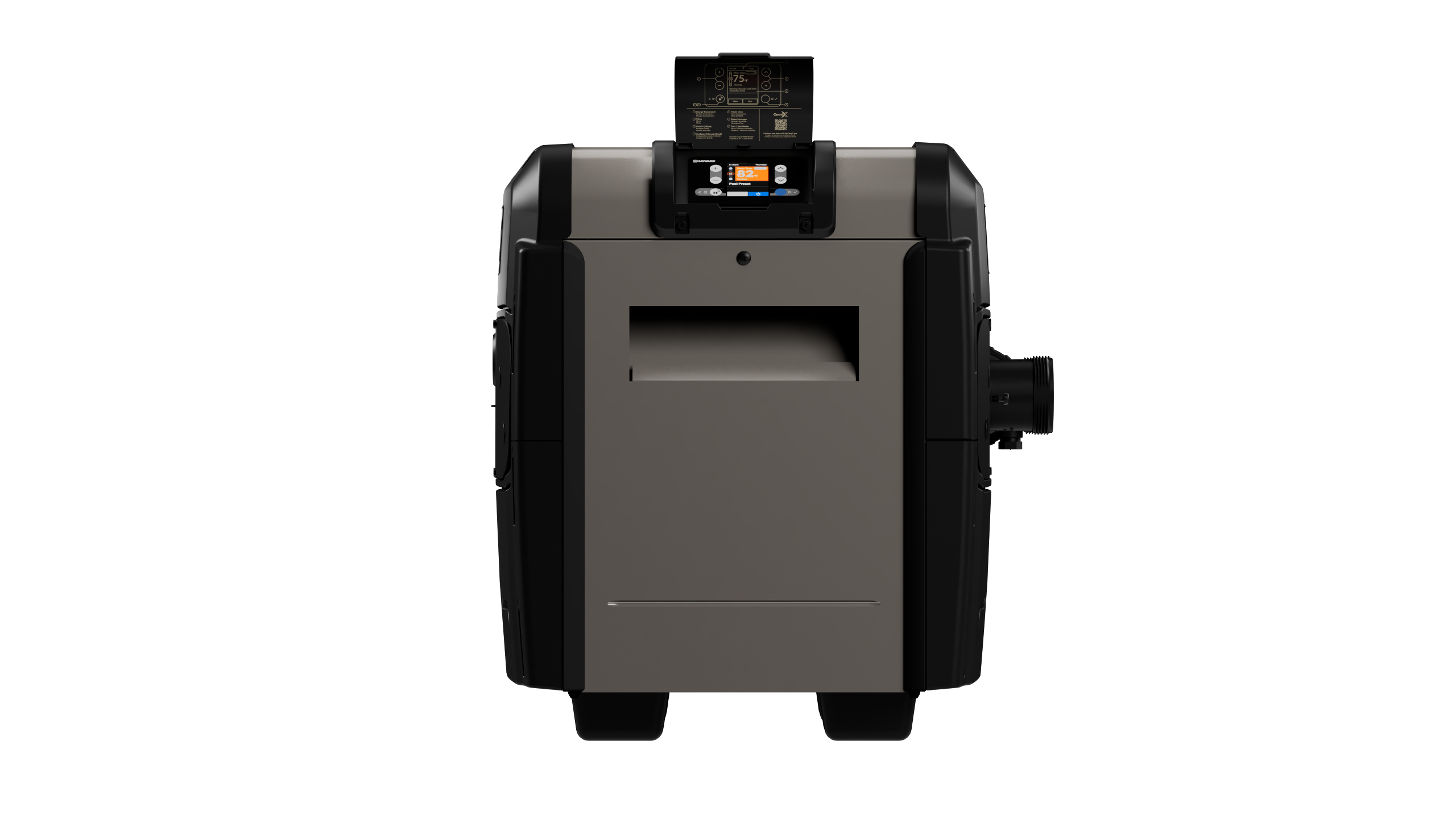 Universal H-Series Above-Ground LP Gas Heater with OmniX (Open Line)