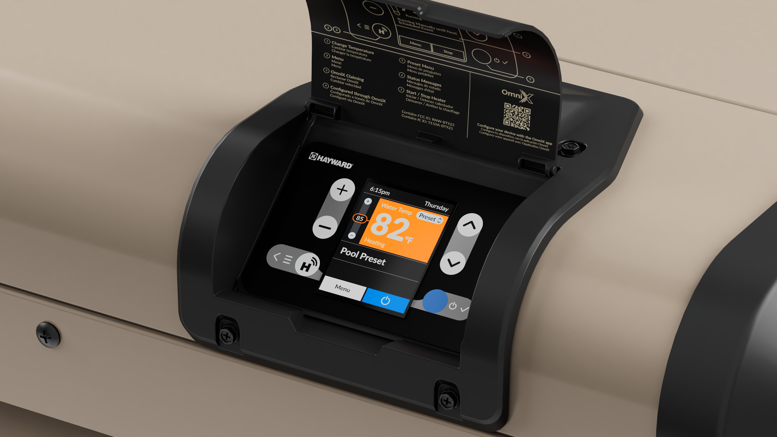 Universal H-Series Heater 400,000 BTU - Propane Gas w/ OmniX (Open