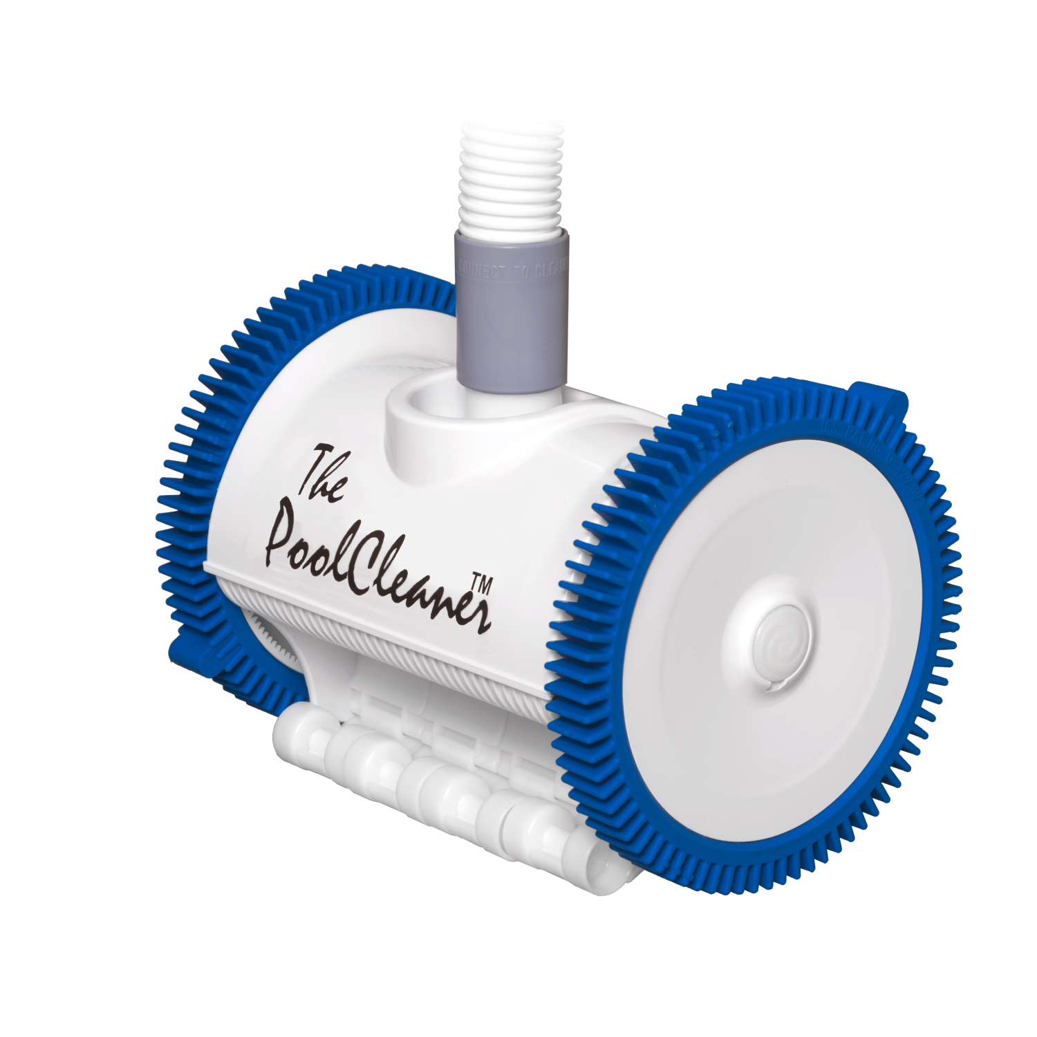 The PoolCleaner 2-Wheel Suction Cleaner, White (Open Line)