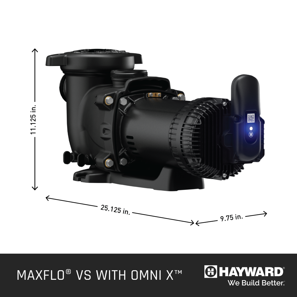 MaxFlo VS 415, 1.65HP Pump w/ OmniX (Open Line)