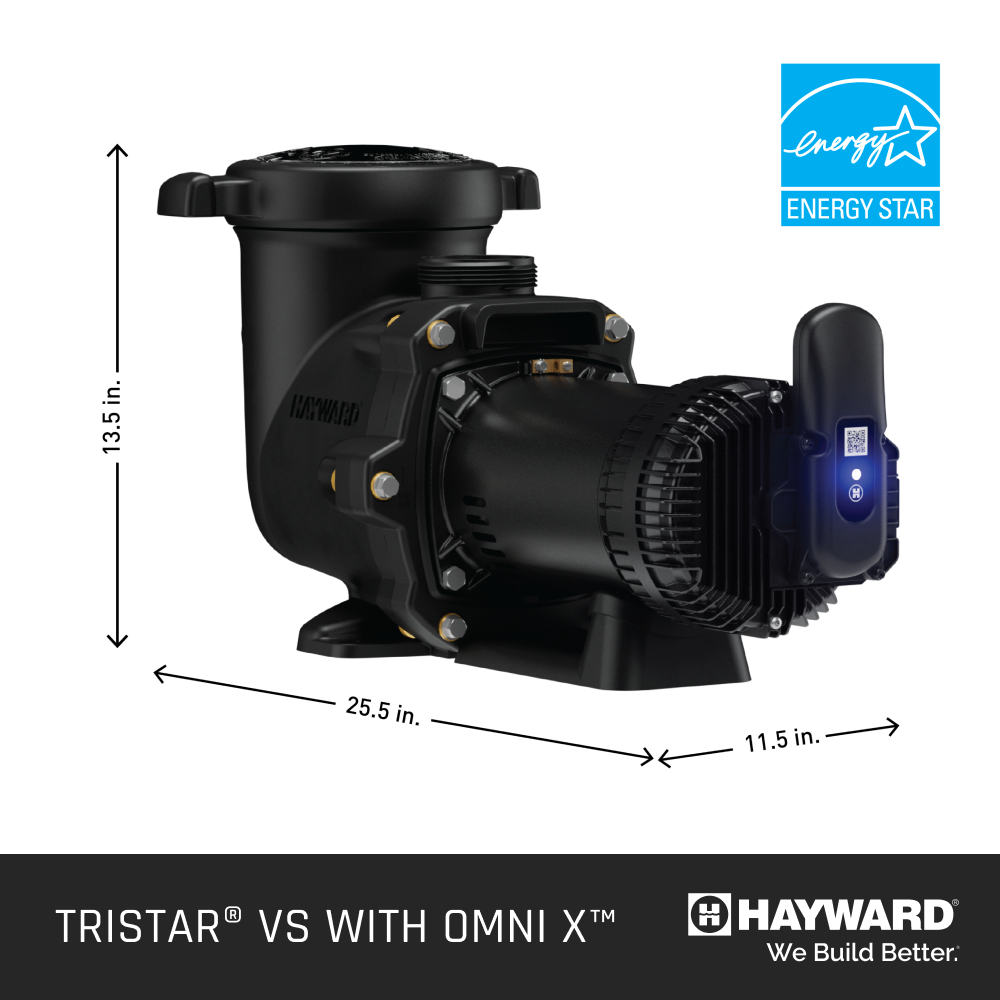 TriStar VS 820, 2.25 HP Pump w/ OmniX (Open Line)